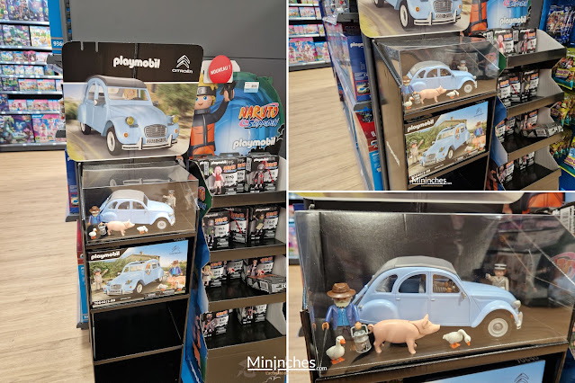 La Citroën 2CV de Playmobil disponible en magasin ! - Mininches