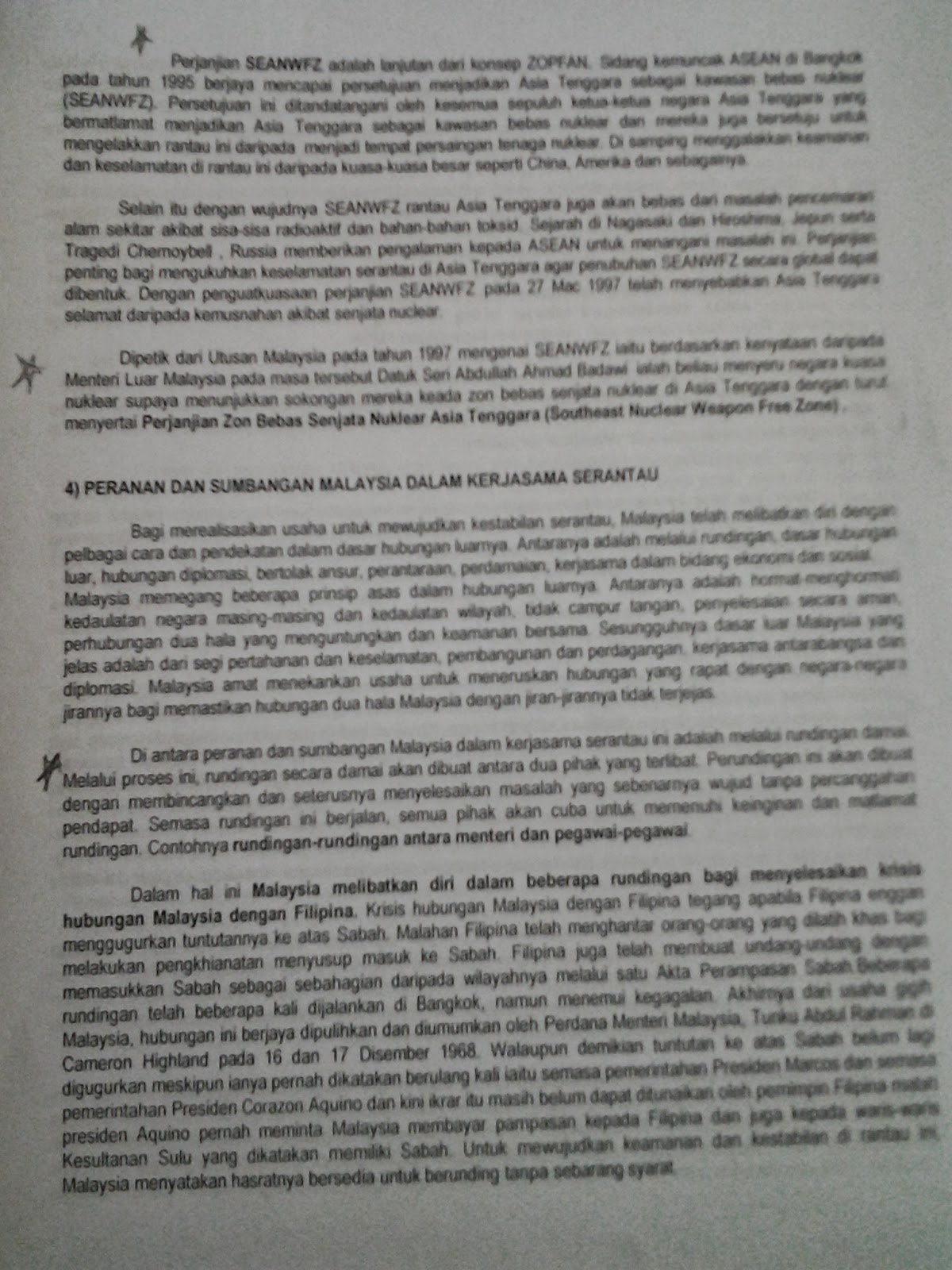 Contoh skema jawapan Sejarah Kertas 3 SPM 2013 / Contoh 