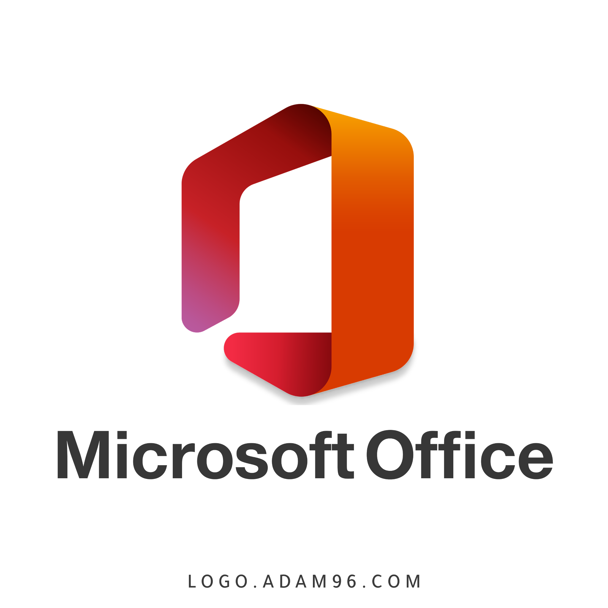 تحميل شعار مايكروسوفت أوفيس لوجو رسمي عالي الدقة بصيغة شفافة Logo Microsoft Office PNG