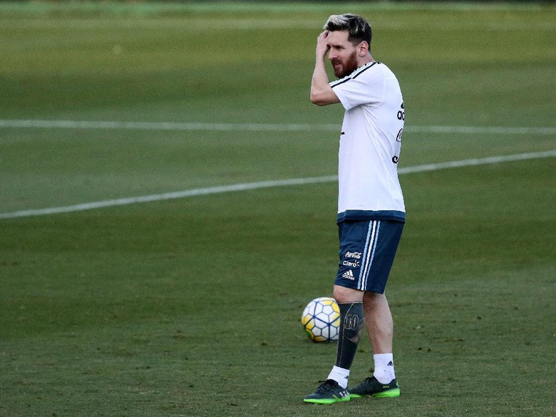 Ini Tato  Baru di Kaki  Kiri  Messi kabar karawang