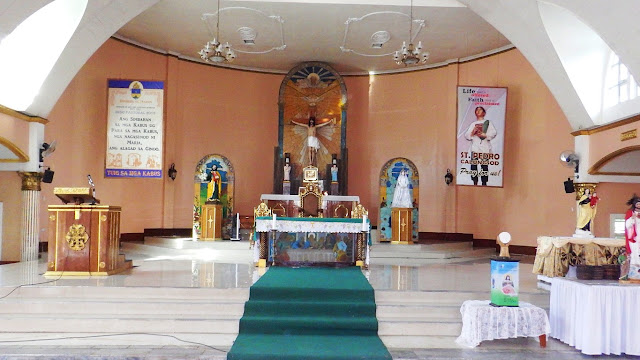 altar of St. Joseph Parish Church of Hinundayan Southern Leyte