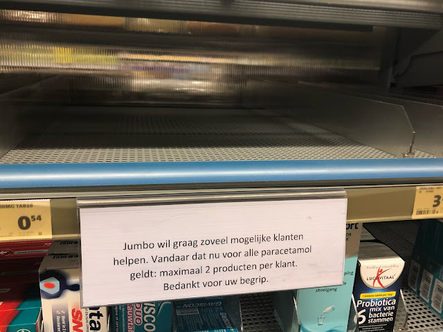 Jumbo wil graag zoveel mogelijke klanten helpen. Vandaar dat nu voor alle paracetamol geldt: maximaal 2 producten per klant. Bedankt voor het begrip