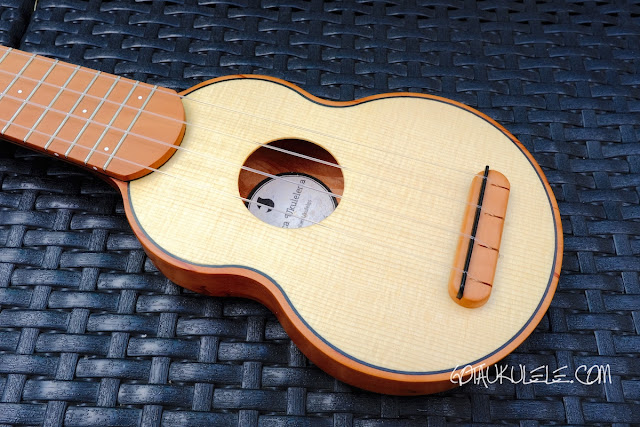 Antica Ukuleleria Allegro Sopranino Ukulele body