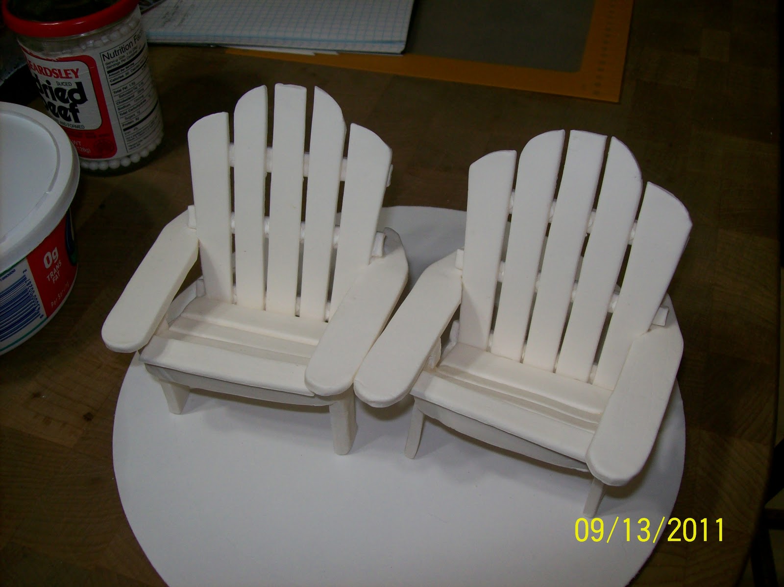 Cakes By Chris: Adirondak Chair Template