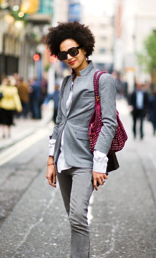 Street Style... Jackets: Tailored v Slouchy