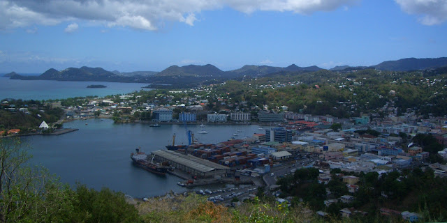 Castries, Capital de Santa Lúcia