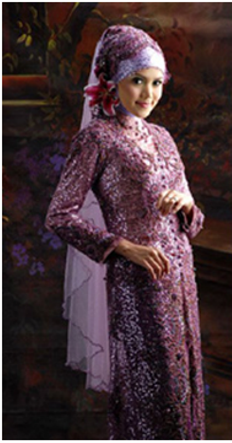 Baju pengantin muslim dan model kebaya pengantin modern 