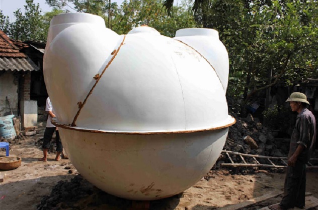 bể biogas composite