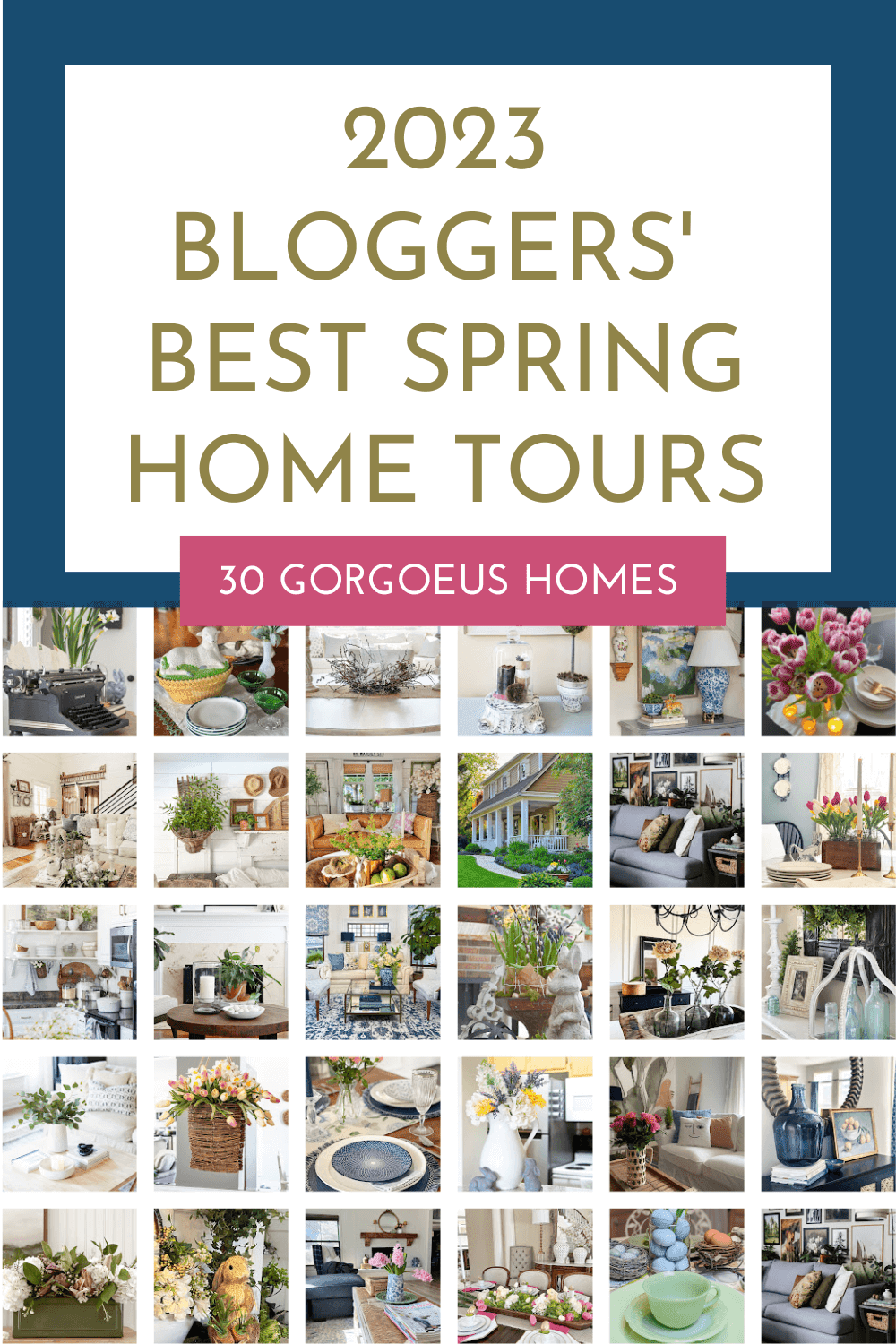 Bloggers Best Spring Home Tour