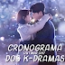 Cronograma dos K-Dramas (Outono 2017)