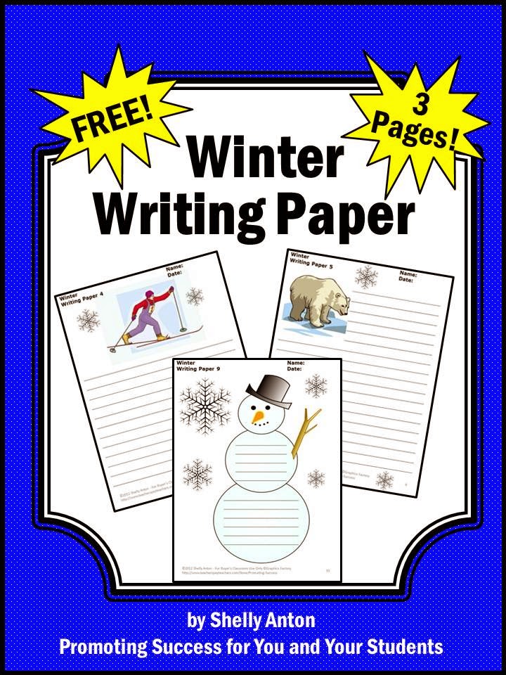 Winter Activities Writing Teachers Pay Teachers Promoting-Success