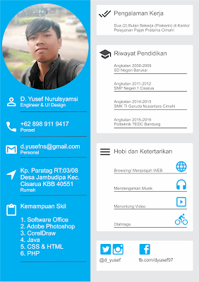 Membuat CV Material Design Menggunakan CorelDraw X7 - Rev 