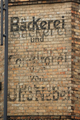 Sangerhausen Bakery Bäckerei Ghost Sign