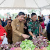 Hadiri Pencanangan Gerakan Pengendalian Inflasi Pangan, Pangdam Tanam Cabai dan Bawang Merah