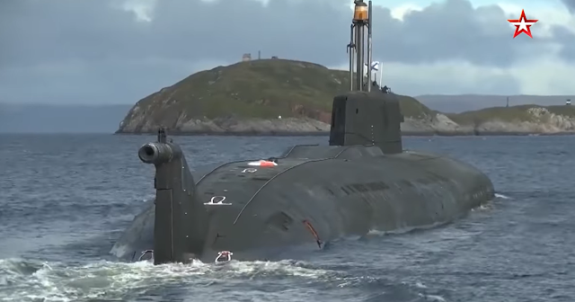 Disparo de Misil Submarino Ruso