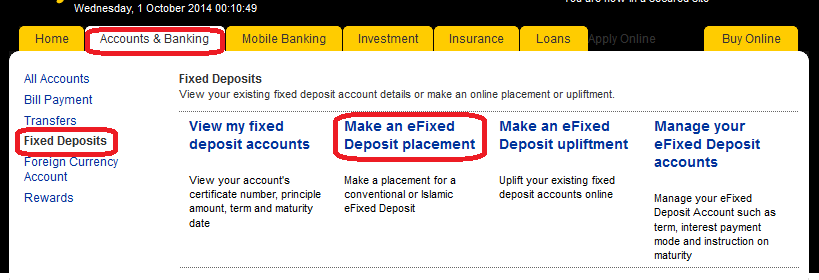如何上网申请马来亚银行定期存款（Maybank eFixed Deposit ） | LC 小傢伙綜合網