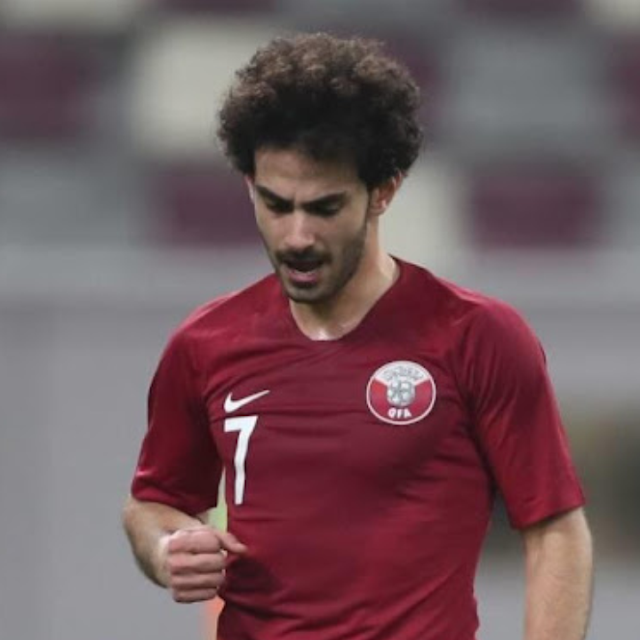 أحمد علاء الدين عبدالمتعال لاعب المنتخب القطري