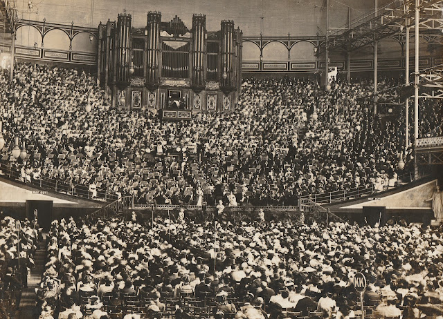August Manns at the Handel Festival at Crystal Palace in 1897