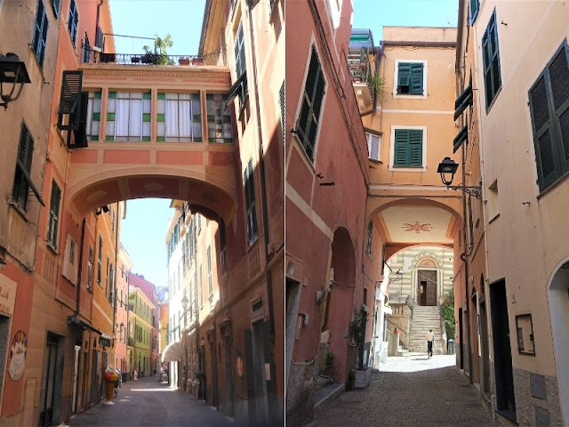 centro storico Celle Ligure