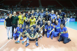 Cruzeiro Bicampeão da Supercopa Masculina de Voleibol de 2015/2016