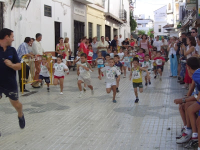 Los peques sacan todo su coraje para ser los vencedores de la prueba