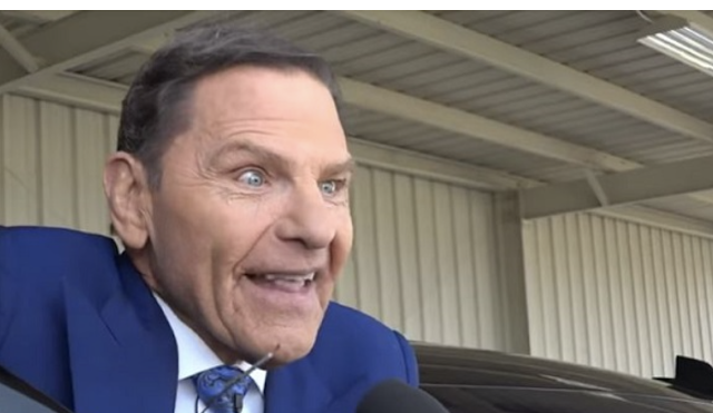 AWKWARD! INTERVIEW WITH TELEVANGELIST KENNETH COPELAND GETS A LITTLE WEIRD