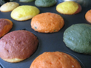 6. Pinterest Inspiration - Colorful Cupcakes Fun!