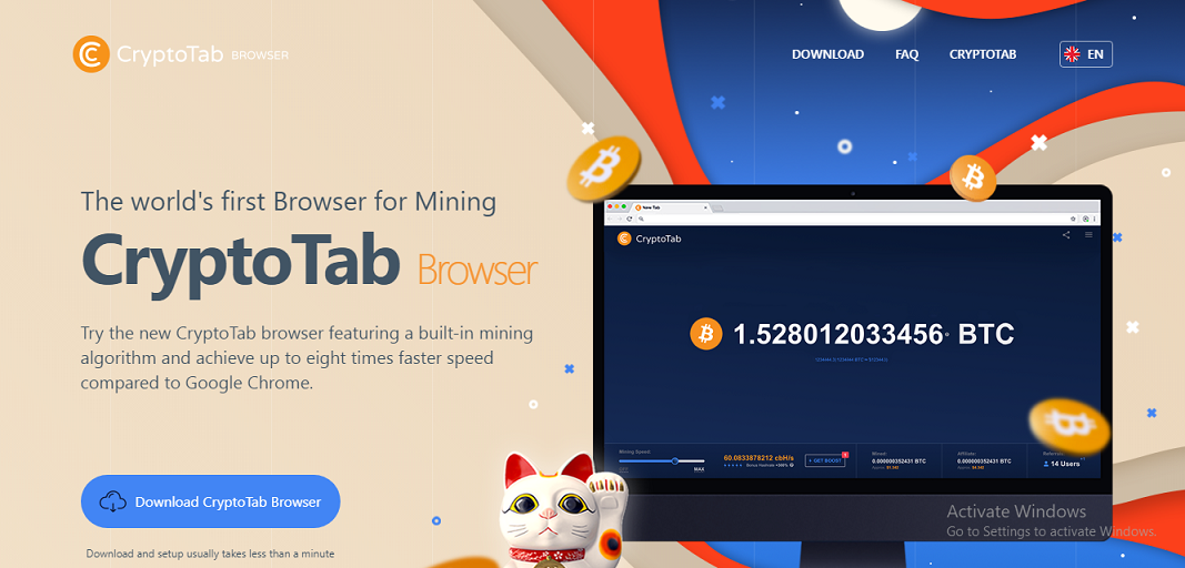Earn Money Online 24 7 Cryptotab Browser Review And Step By Step - 