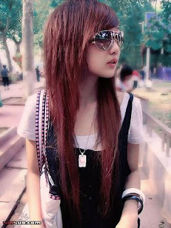 Asian Girls Layered Hairstyles pictures