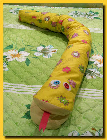 Мастер-класс по пошиву Удава подушка-игрушка с выкройкой