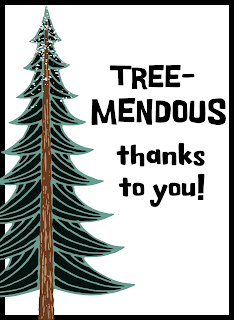 Thankful tree Pun tag to give @michellepaigeblogs.com