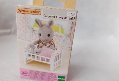 Sylvanian Families, conjunto cama de bebê (é somente o bercinho), novo, lacrado, na caixa R$ 30,00