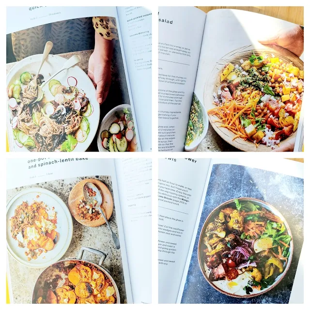 recipe photos from Feel Good cookbook