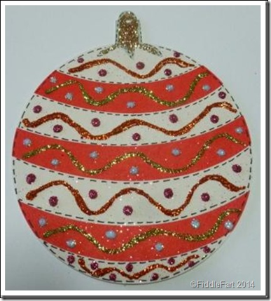 Ikea bauble coaster
