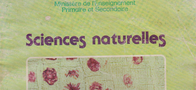 Ancien manuel des  Sciences naturelles ( en français )