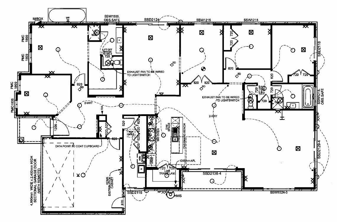 Awesome Electrical  Plans  For A House  20 Pictures House  