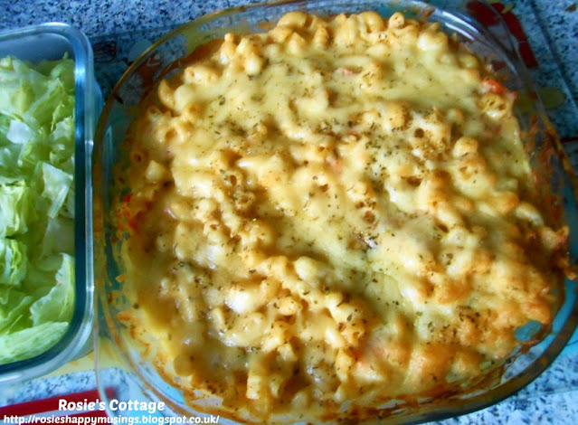 Easiest, Yummiest Pasta In The Creamiest Cheesiest Sauce... Why not serve with crispy salad or garlic bread and prepare for the meltiest, ooziest cheese, the yummiest, creamiest sauce and the most delicious "when are you making this again?" dinner :-)