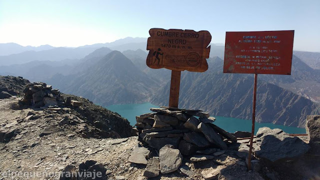 cumbre, cerro, negro, pico