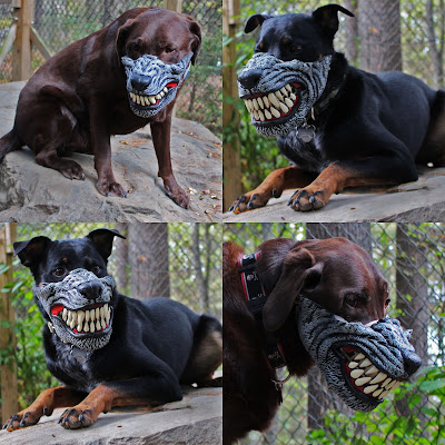 Unique Design Werewolf Dog Muzzle