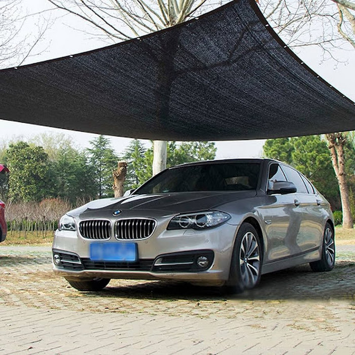 Sun Shade net untuk Parkir