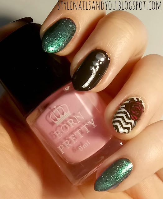 Roses Are Red | Born Pretty Liquid Tape & Peel Off Base Coat | Born Pretty Store Review