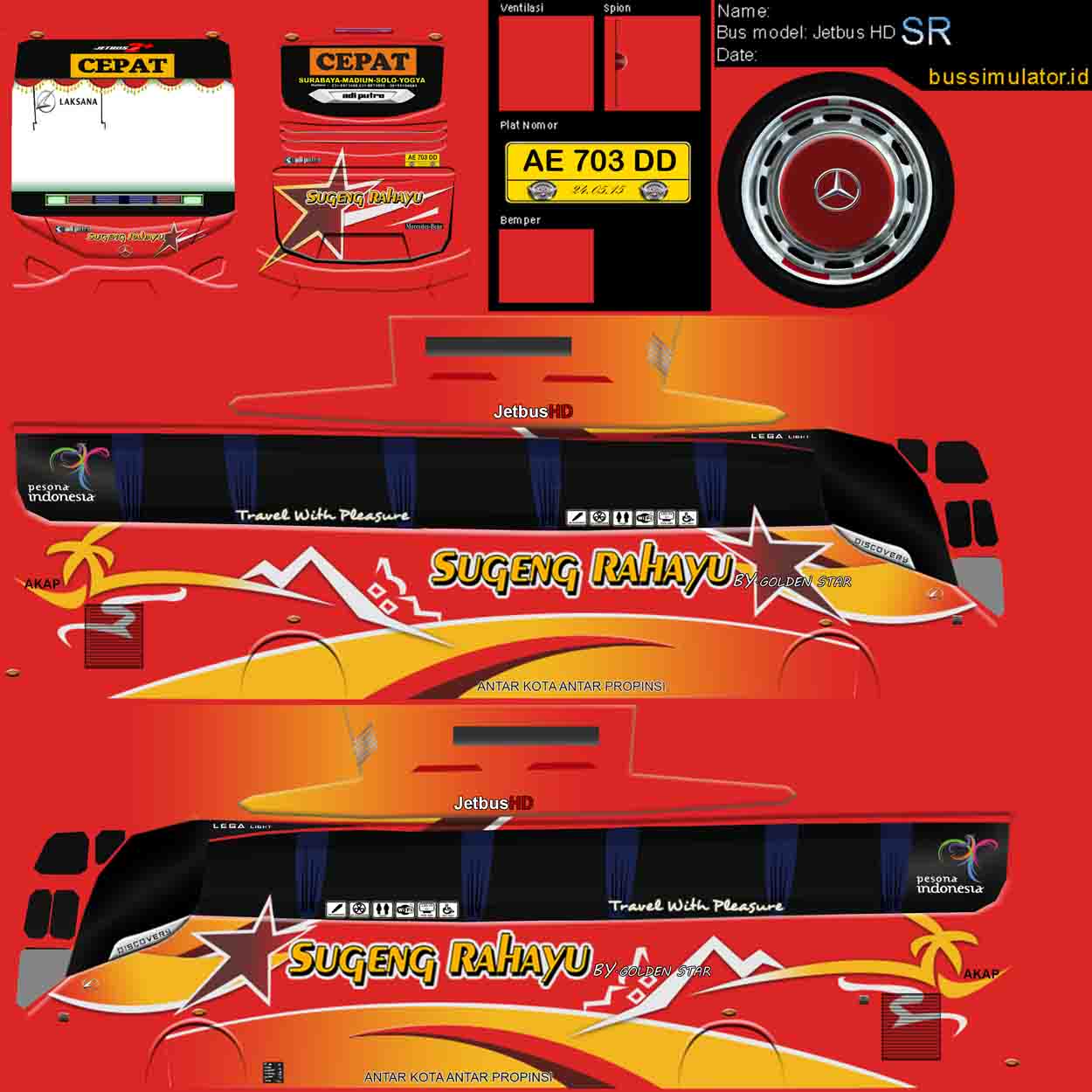 template bussid hd jernih