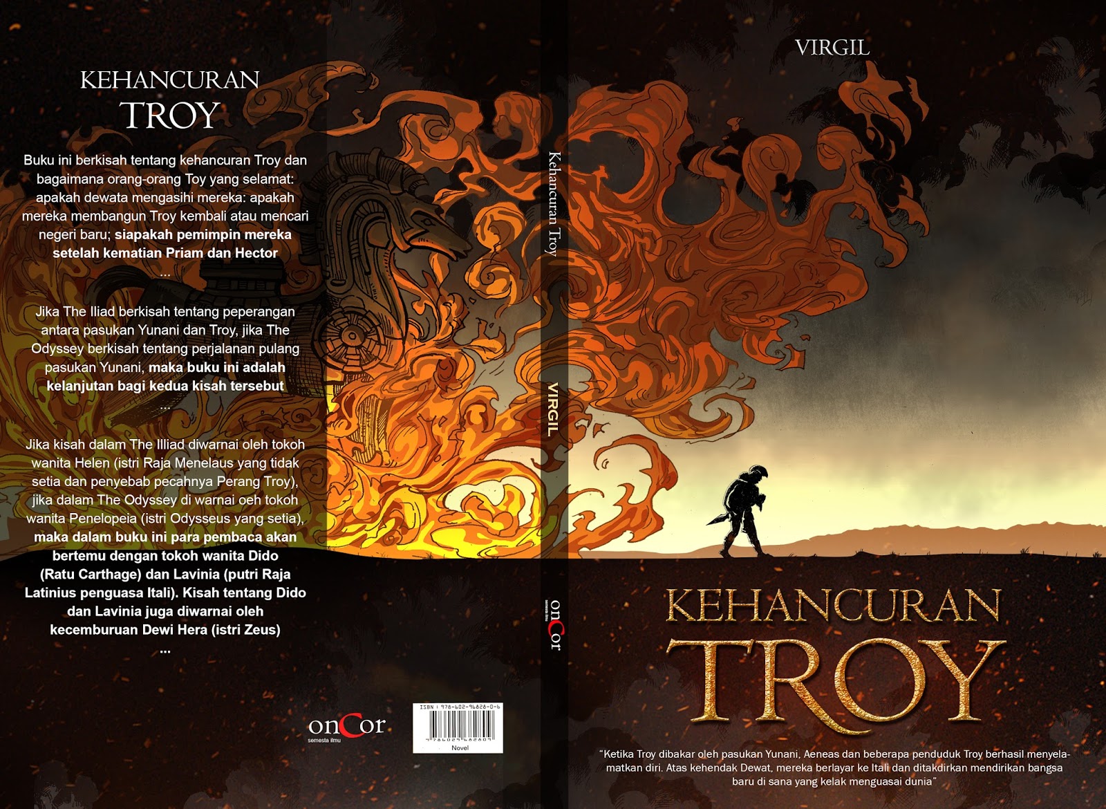 Animasia Kritik Dan Redesain Sampul Buku Kehancuran Troy