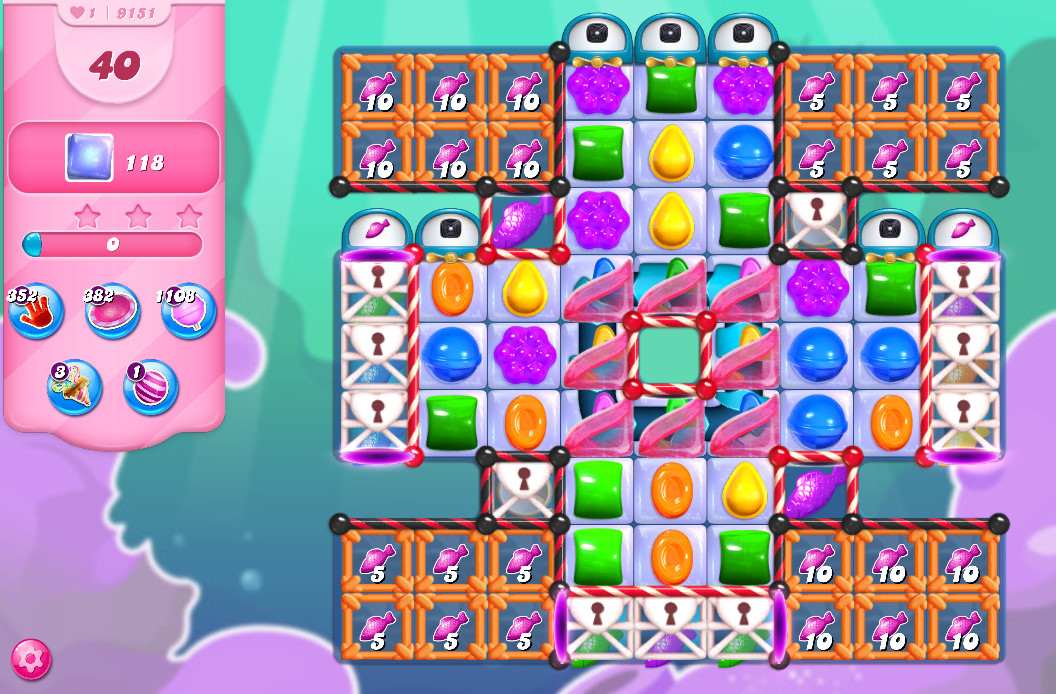 Candy Crush Saga level 9151