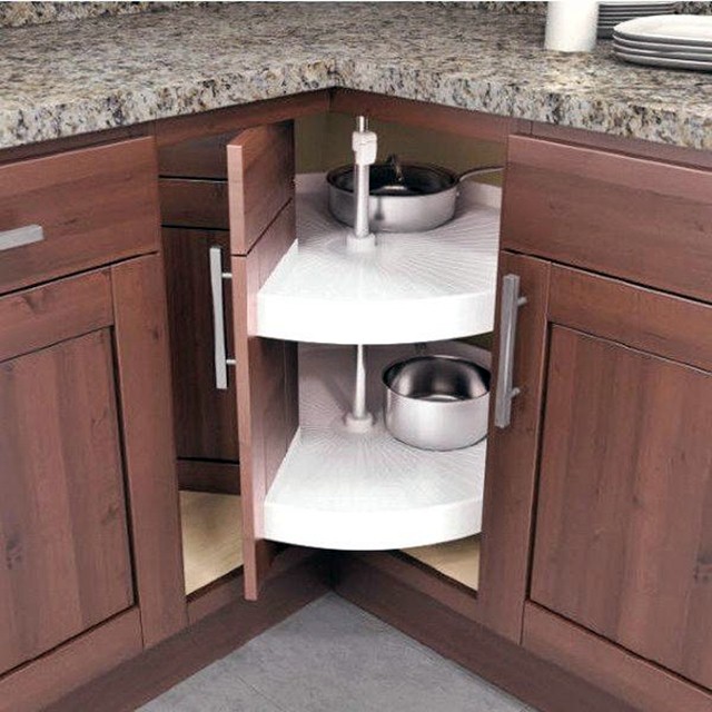 unique corner kitchen cabinet ideas