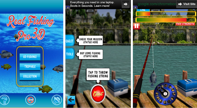 Real Fishing Pro 3D Mod APK