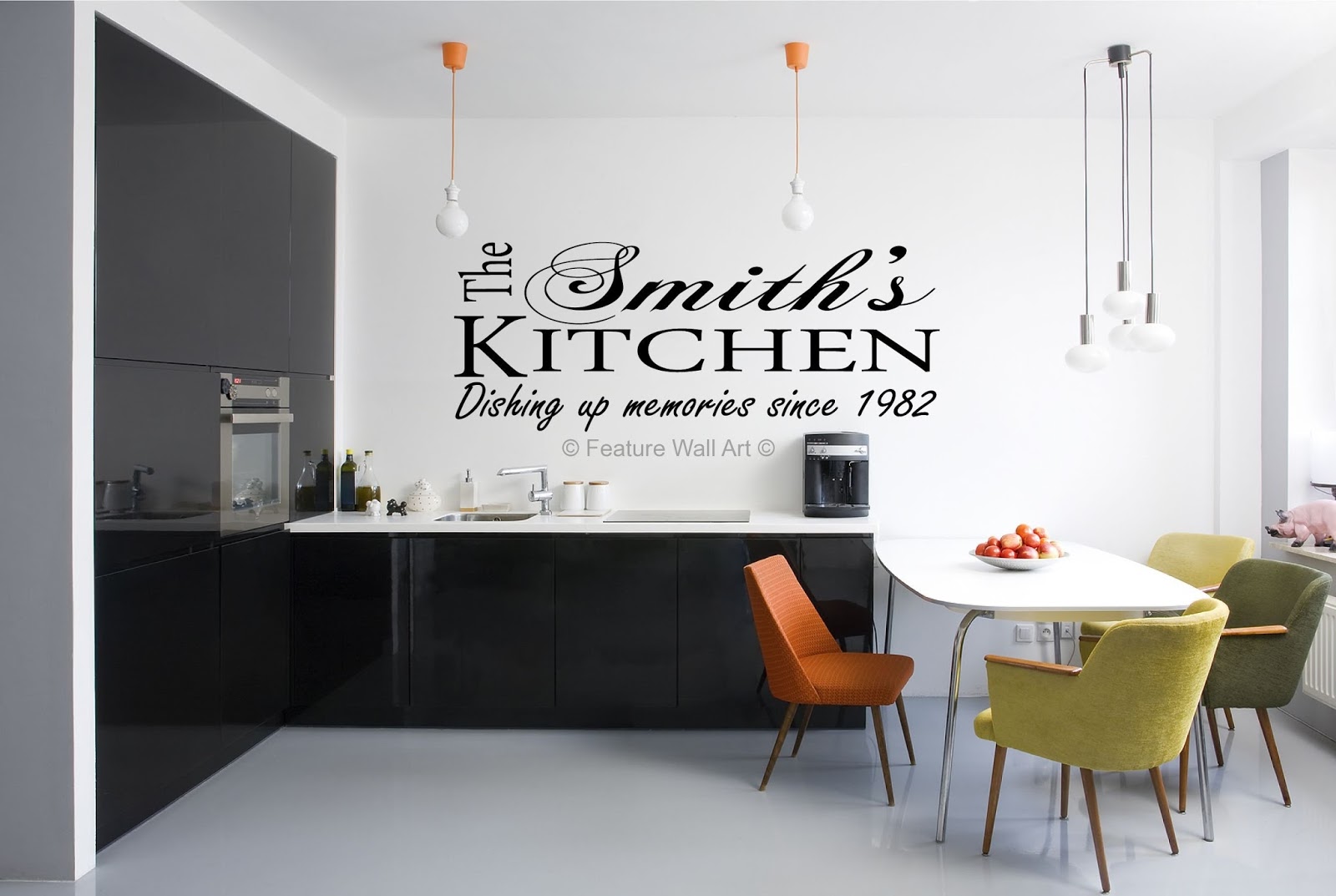 20 Desain Stiker Wallpaper Dinding Dapur Cantik