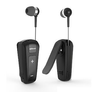 Portronics Announces “Harmonics Klip” – Retractable Bluetooth Earphones for Music and Calls