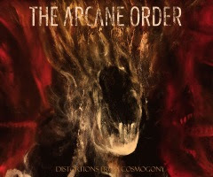 pochette THE ARCANE ORDER distortions from cosmogony 2023