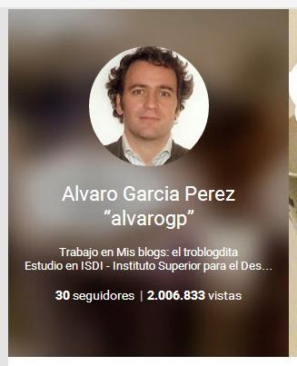 2000000 de visitas en mi perfil de Google+ - Alvaro Garcia Perez "AlvaroGP" - Álvaro García - ÁlvaroGP - Social Media & SEO Strategist - Google - Google+ - G+ - Google España - Google Plus - Google Mas - Google Spain - MIB - MIBer - MIBers - ISDI